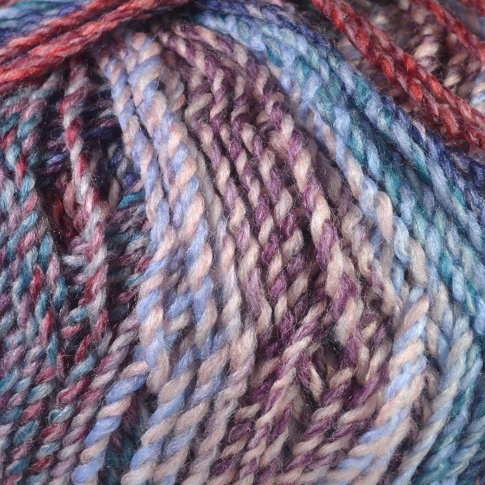 MC77 Marble Chunky Multi-Coloured Yarn - 200g