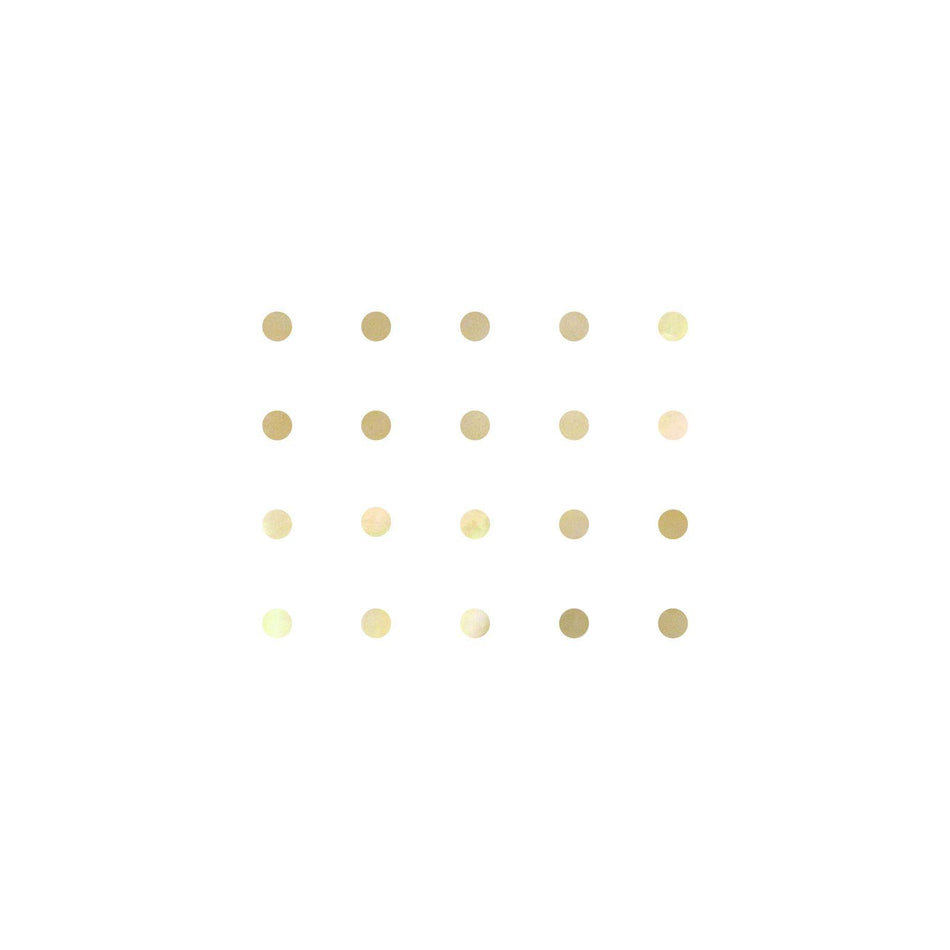 Gold Mother of Pearl Dot Inlays - 6mm, Pack of 20, Circle