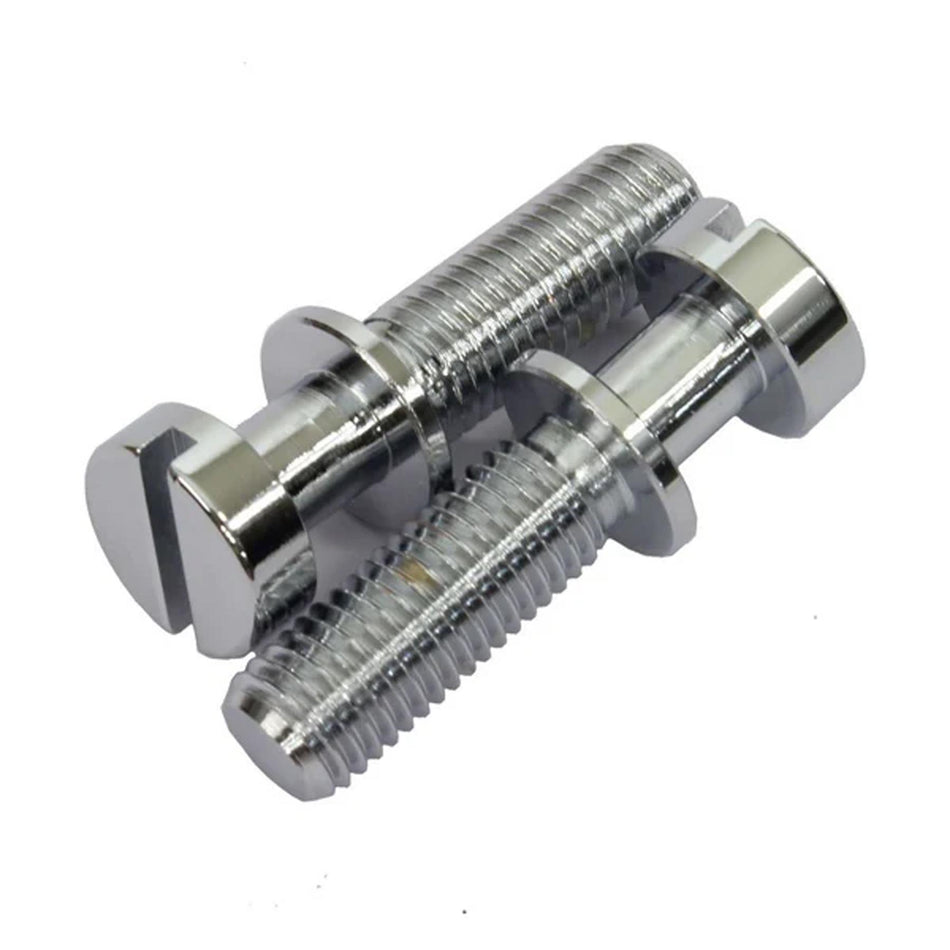 USSC Chrome Replacement Us Standard Tailpiece Mounting Studs (No Anchors)