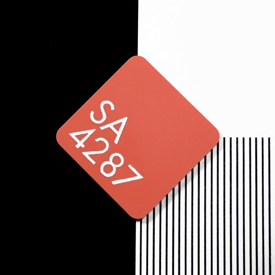 SA 4287 Sweet Pastels Coral Candy Cast Acrylic Sheet