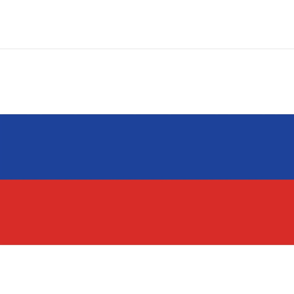 Russia Flag Waterslide Decal