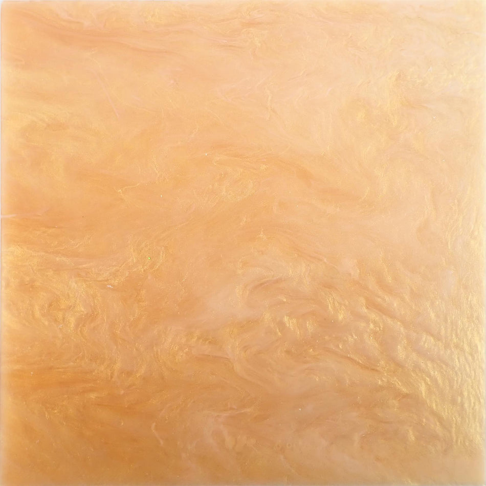 Yellow Inky Cast Acrylic Sheet (3mm thick)