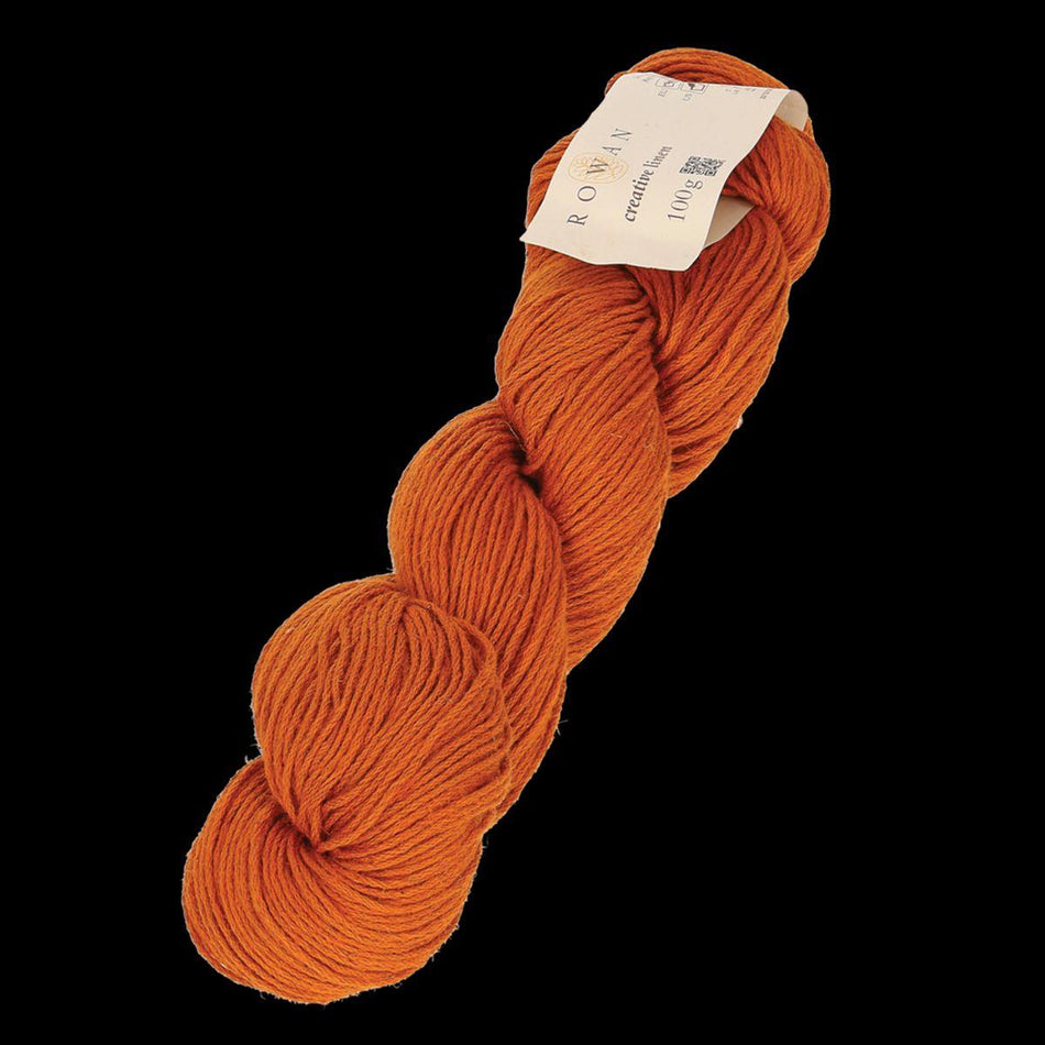 Creative Linen Pumpkin 651 50% Linen 50% Cotton Yarn - 100g Hank