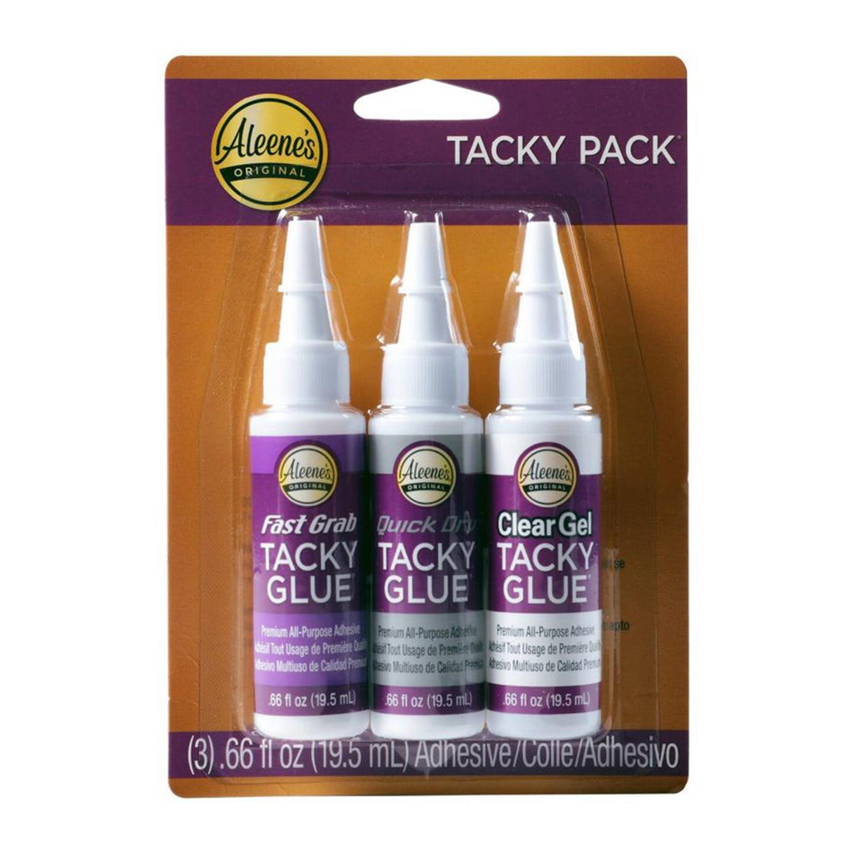 25806 Tacky Pack Trial Size - 0.63 fl oz, 18.6ml Pack of 3