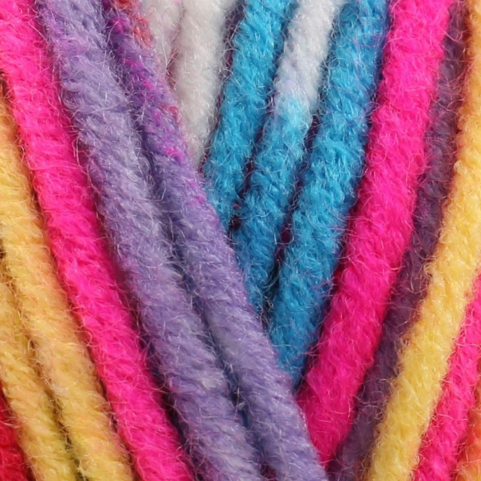 PT15 Party Time Chunky Multi-Coloured Yarn - 100g