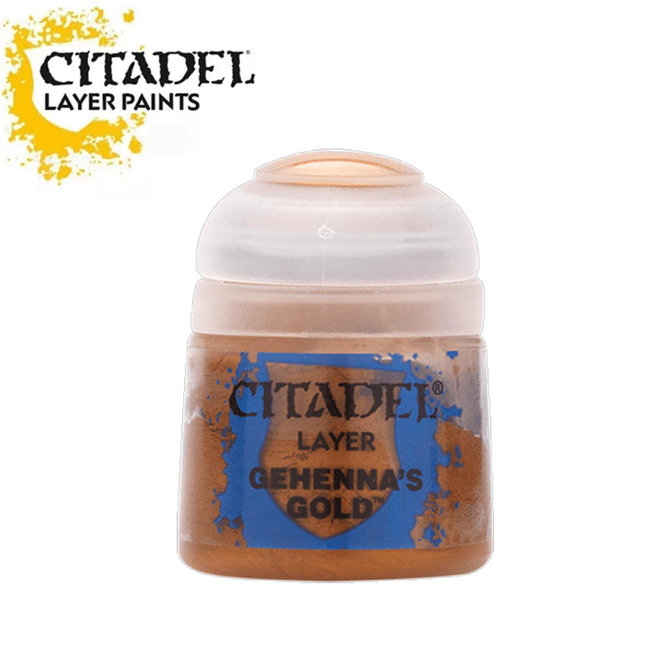 [Games Workshop] Citadel Gehenna'S Gold Layer Model Paint - 12ml