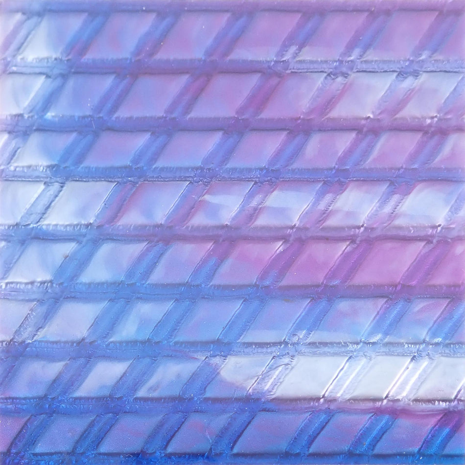 Blue Snakeskin Cast Acrylic Sheet (3mm thick)