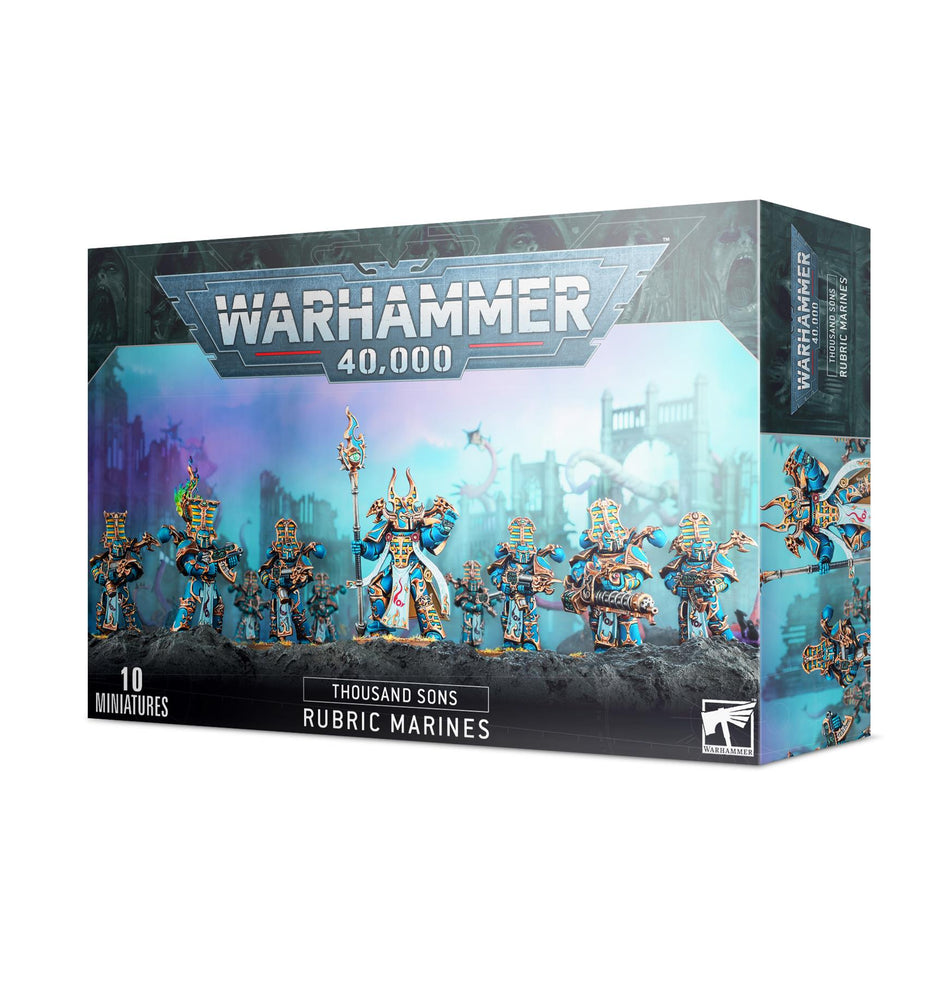 [Games Workshop] Warhammer 40K Thousand Sons Rubric Marines