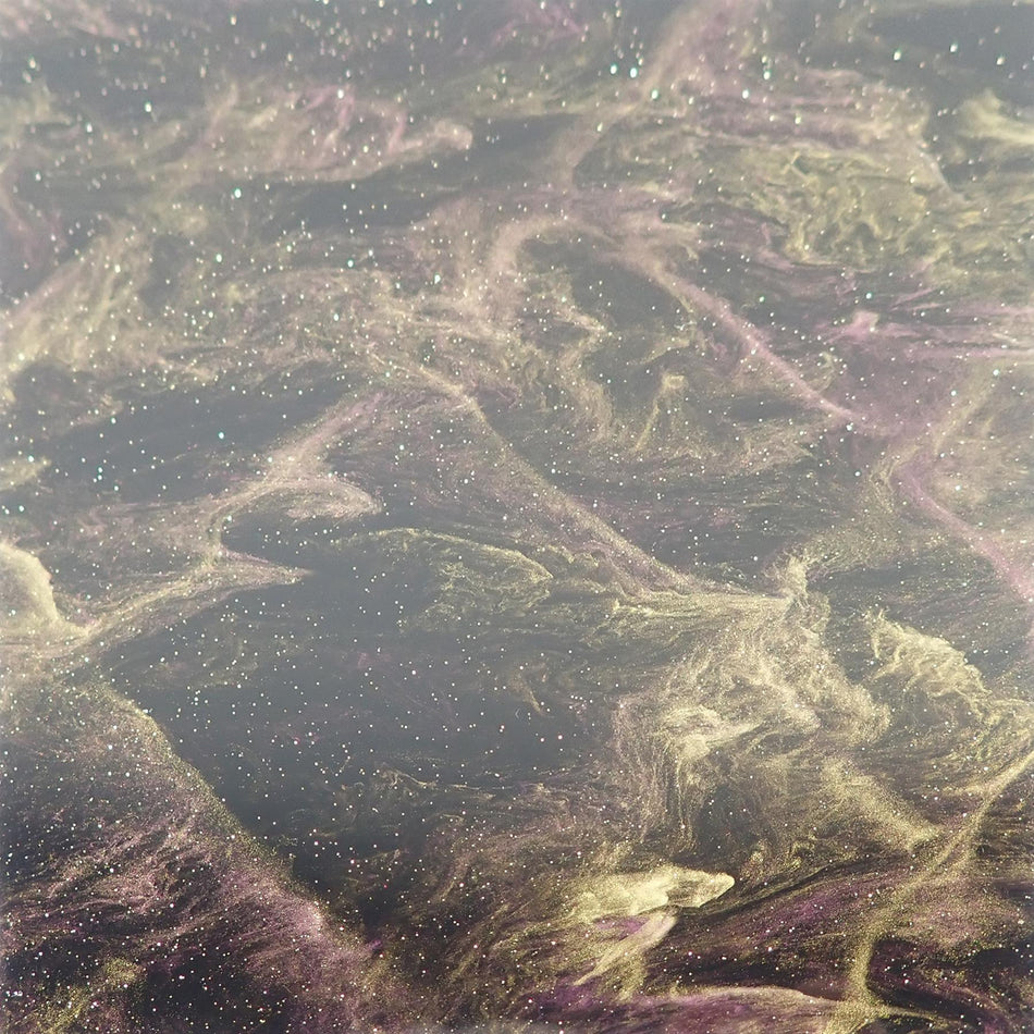 Golden Purple Glittering Smoky Cast Acrylic Sheet (3mm thick)