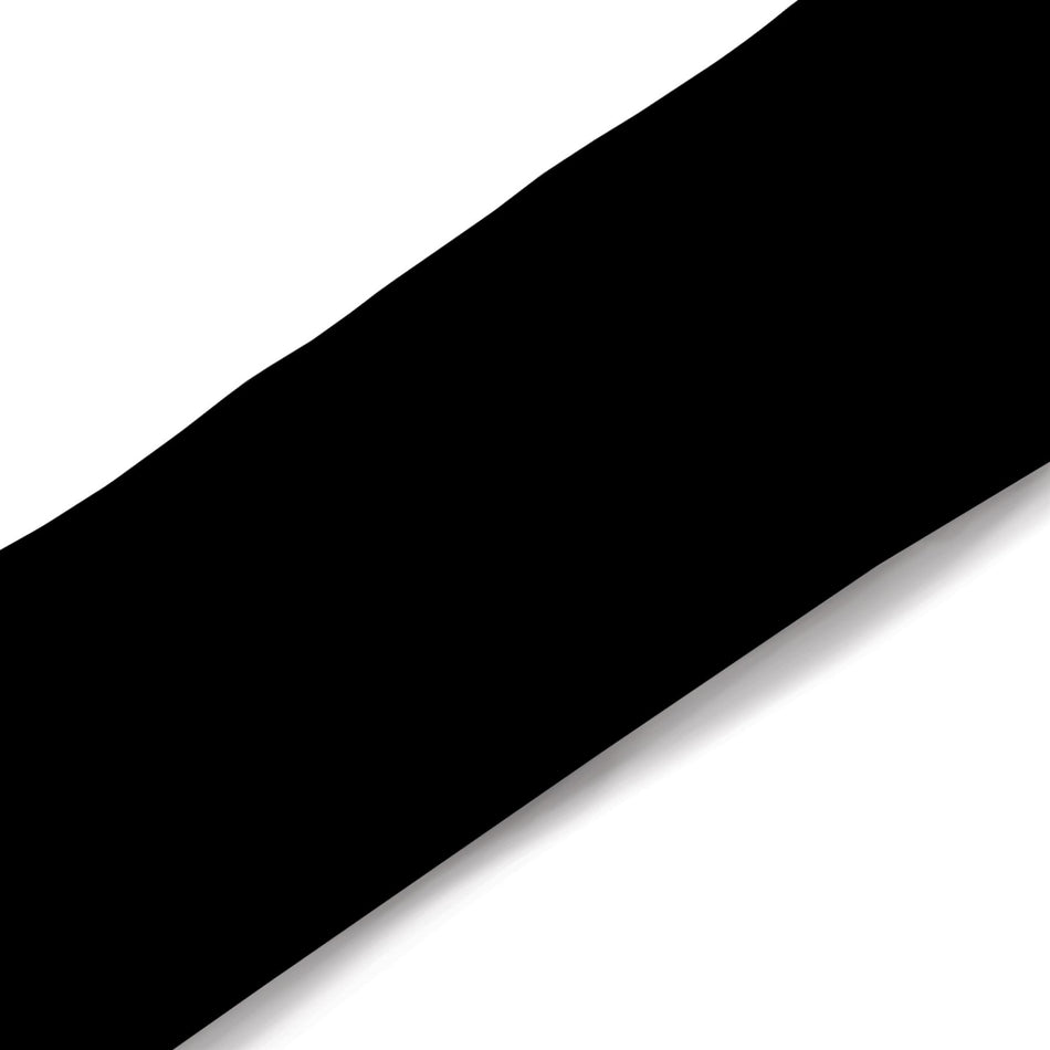 Black Plain CAB Blank Binding Sheet - 1600x100x0.5mm