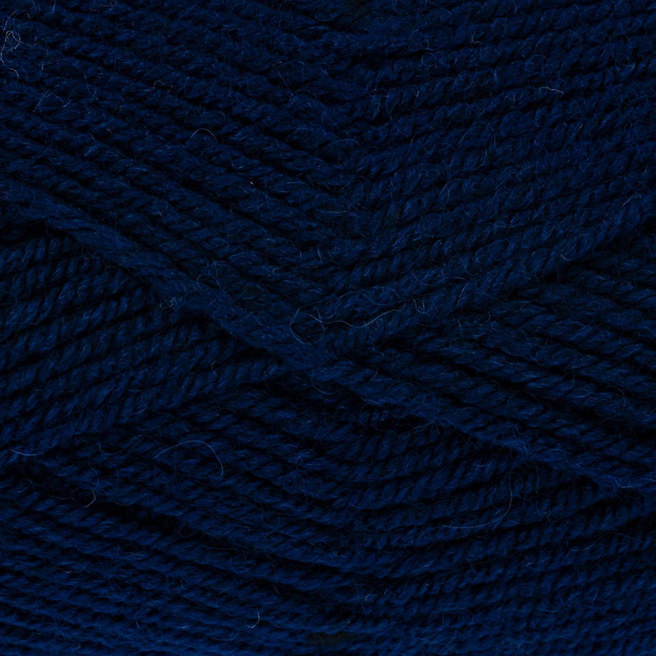 513508 Fashion Aran 100 Navy Blue Yarn - 200M, 100g