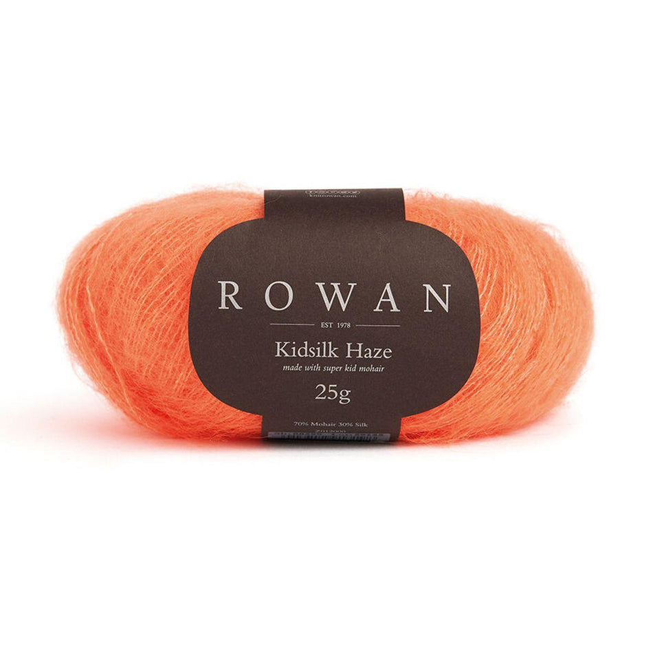 Kidsilk Haze Pumpkin 728 70% Mohair 30% Silk Yarn - 25g