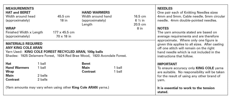 5831 Pattern