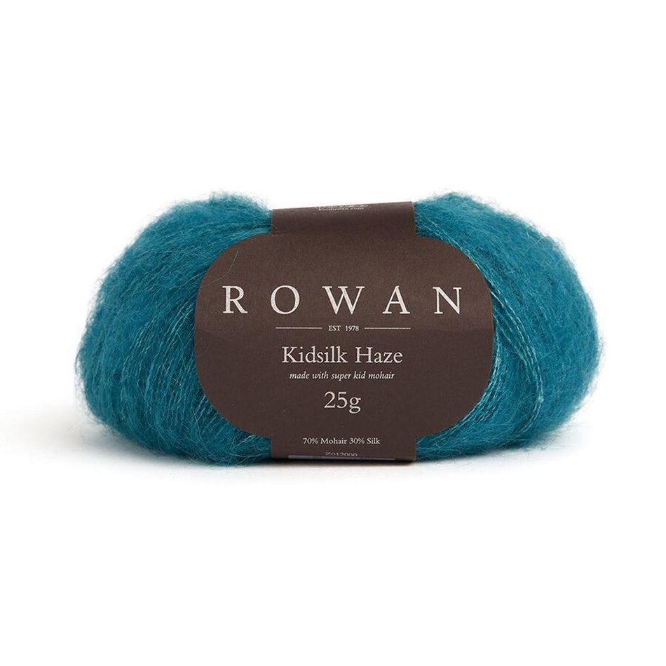 Kidsilk Haze Turquoise 723 70% Mohair 30% Silk Yarn - 25g