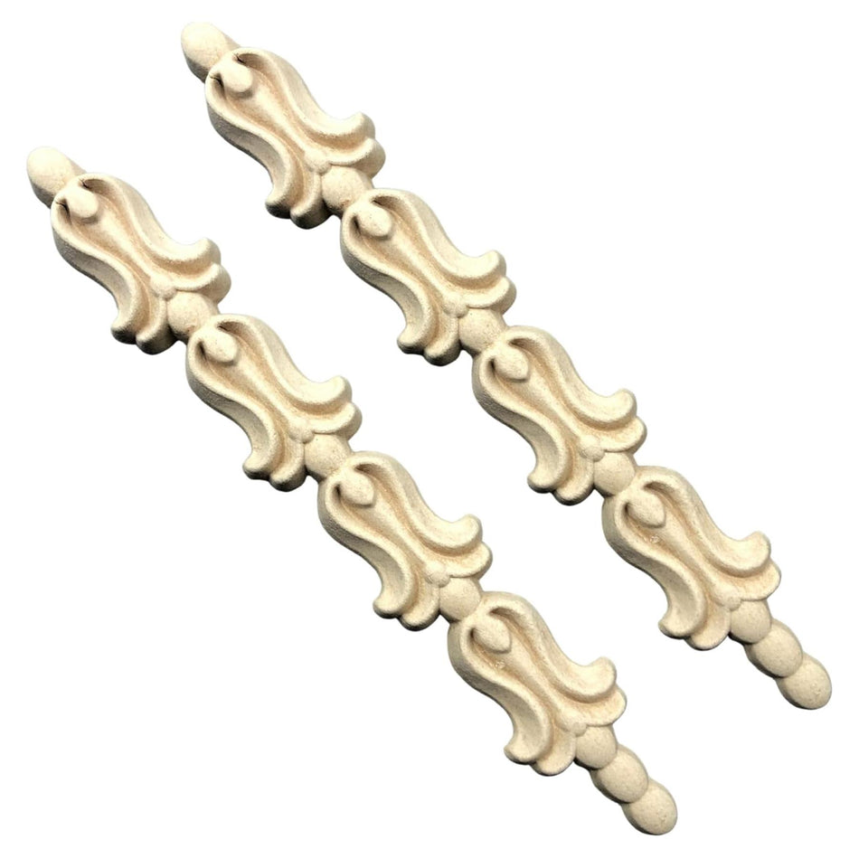 [WoodUBend] WUB1376 Pediment Applique/Moulding - 60x325mm
