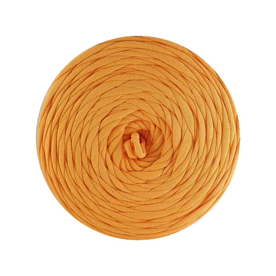 Zpagetti Light Orange Cotton T-Shirt Yarn - 120M, 700g