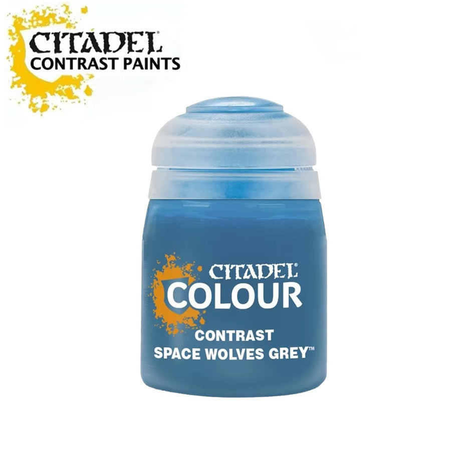[Games Workshop] Citadel Space Wolves Grey Contrast Model Paint - 18ml