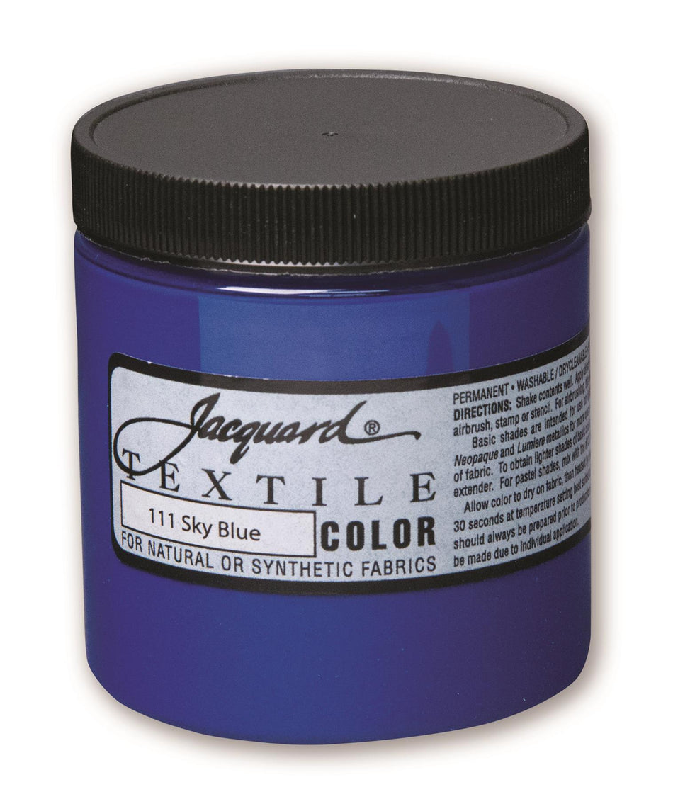 JAC2111 111 Sky Blue Textile Paint - 8 fl oz