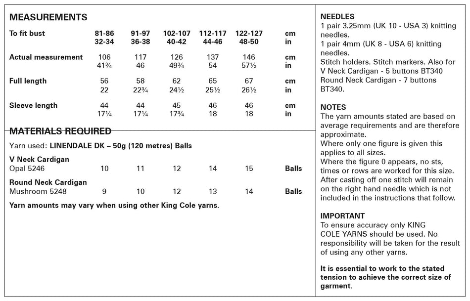 5992 Pattern