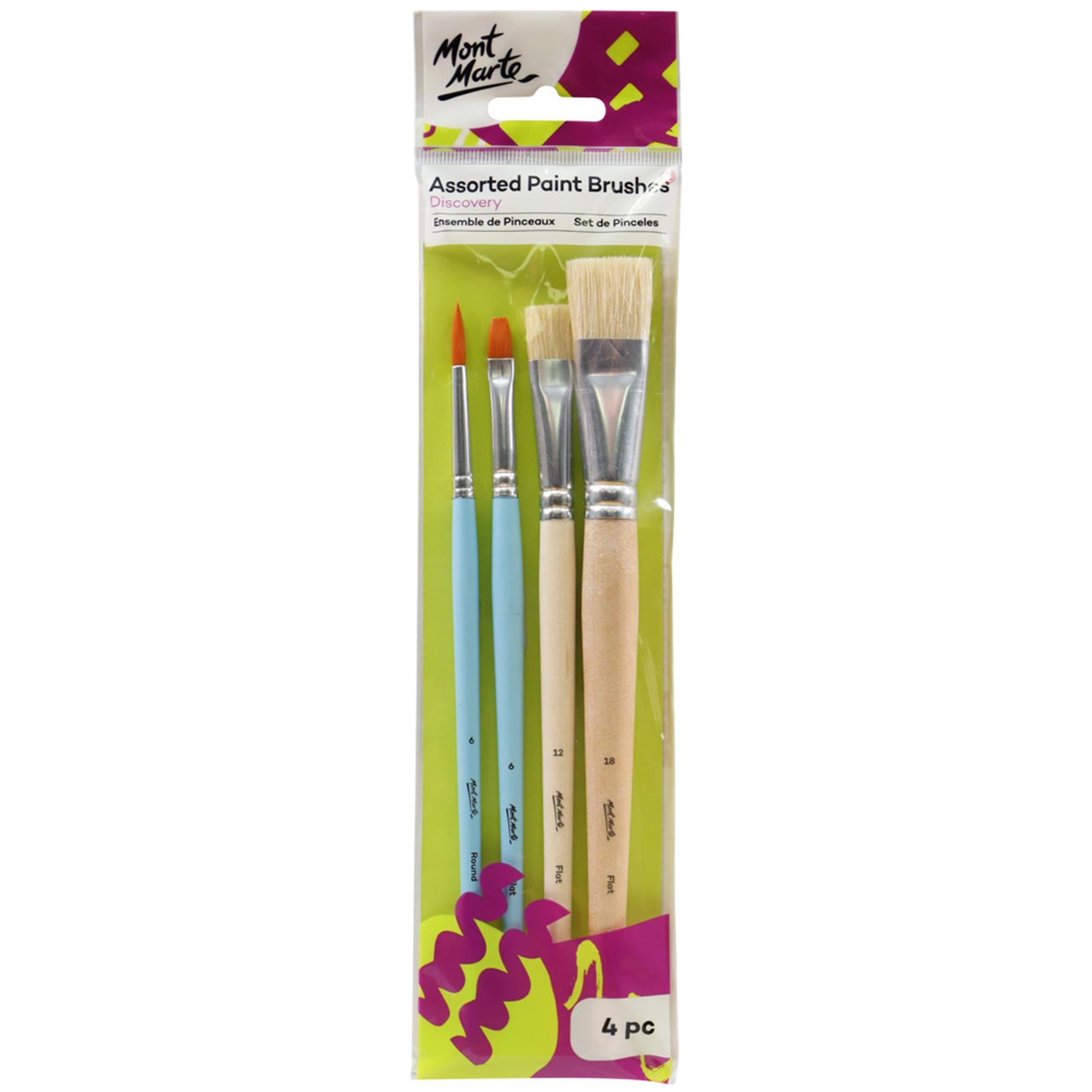 Mod Podge Foam 4-Piece Brush Set