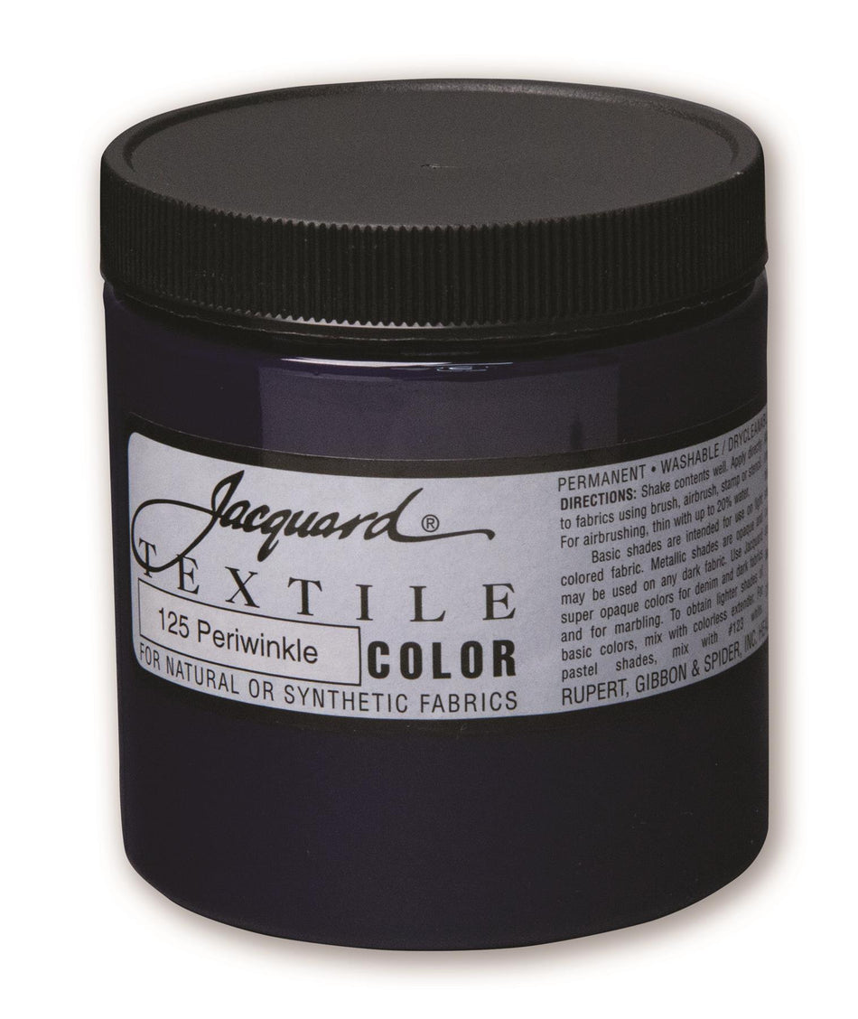 JAC2125 125 Periwinkle Textile Paint - 8 fl oz