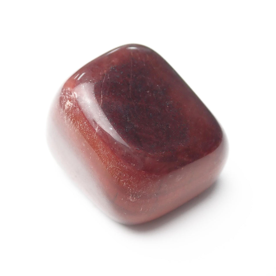 Red Tiger Eye Gemstone Tumbled Crystal - 1-1.5In