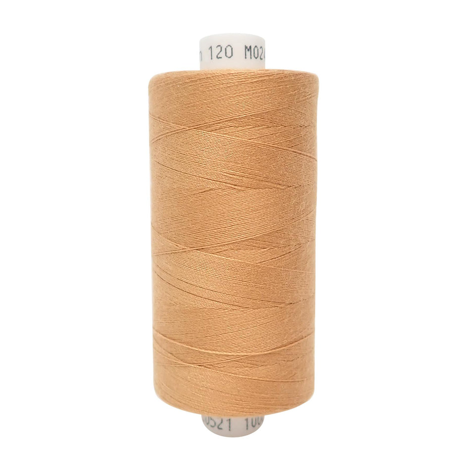 M0249 Mustard Spun Polyester Sewing Thread - 1000M