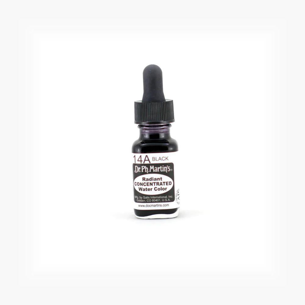 Back Radiant Black Radiant Concentrated Water Color - 0.5oz – Rothko and Frost