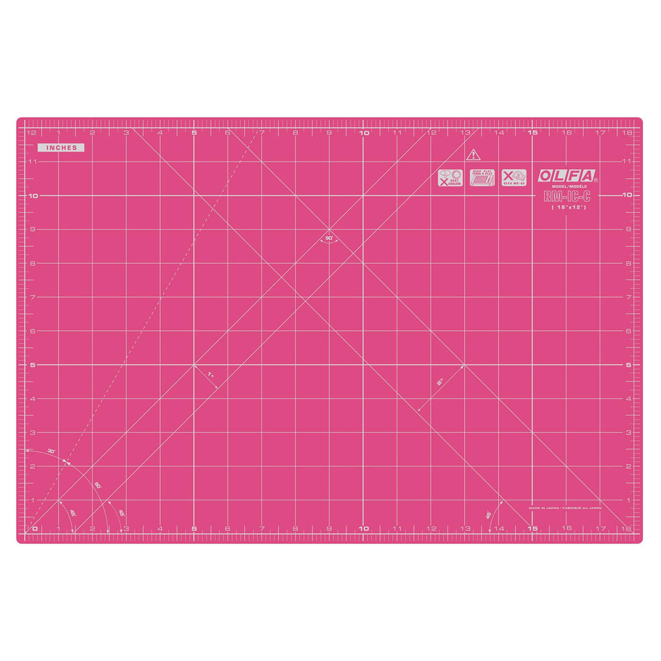 Pink Cutting Mat - 17 x 12In Or 42.5 x 30Cm