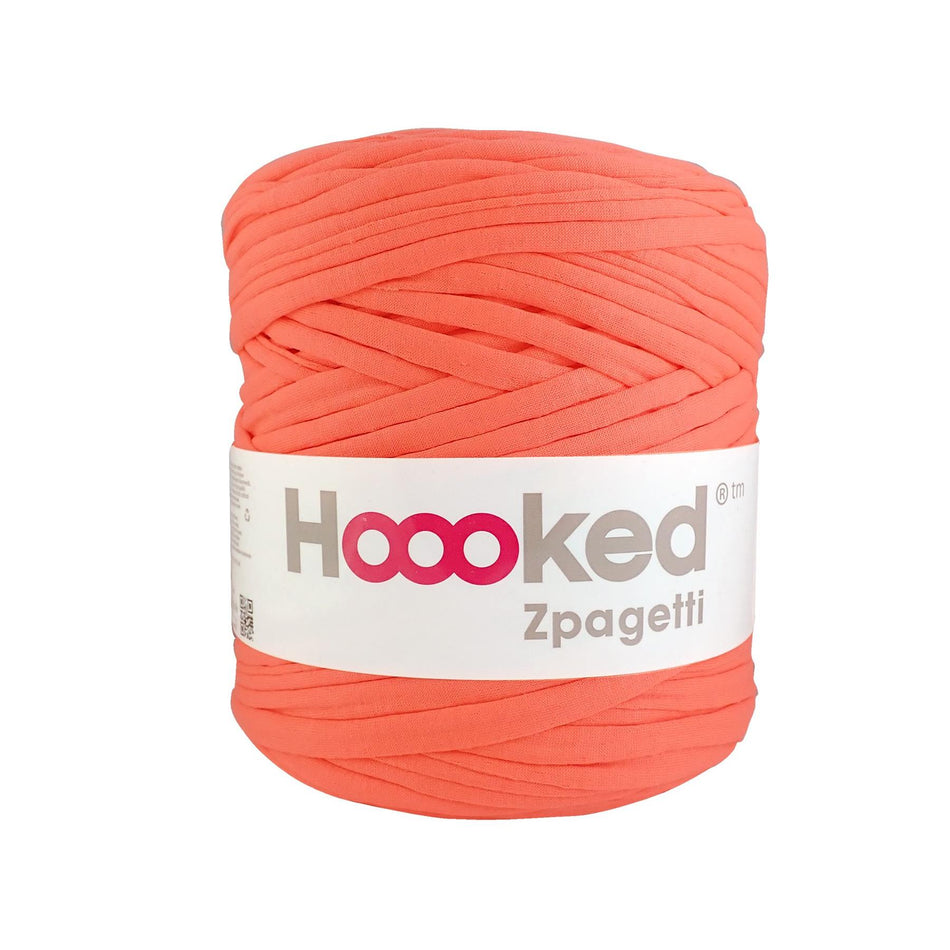 Neon Orange Zpagetti Cotton T-Shirt Yarn