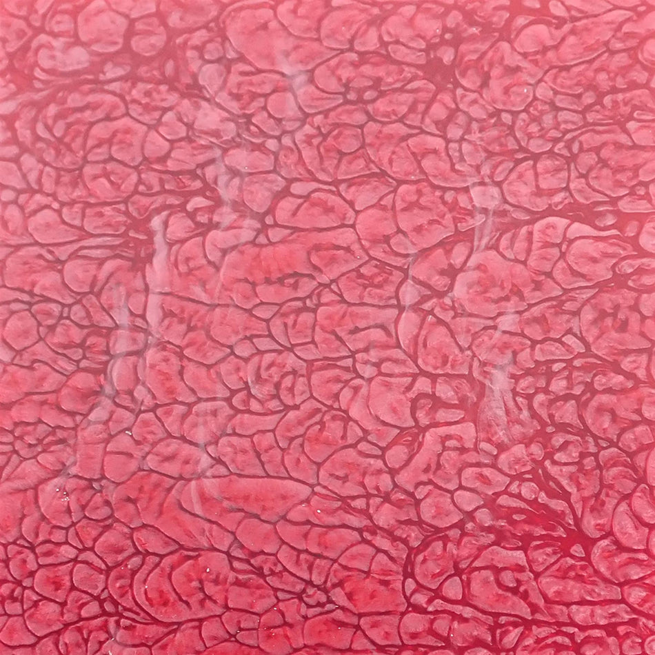 Red Lava Pearl Cast Acrylic Sheet (3mm thick)