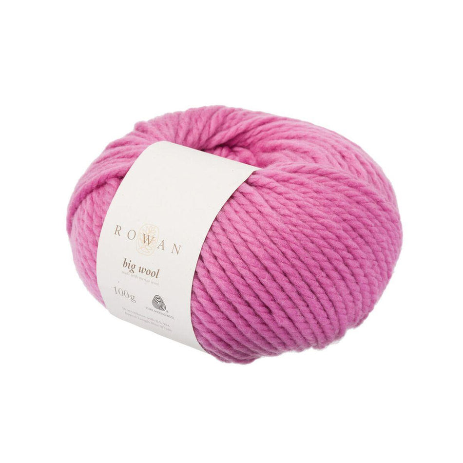 Big Wool Aurora Pink 084 100% Wool Yarn - 100g