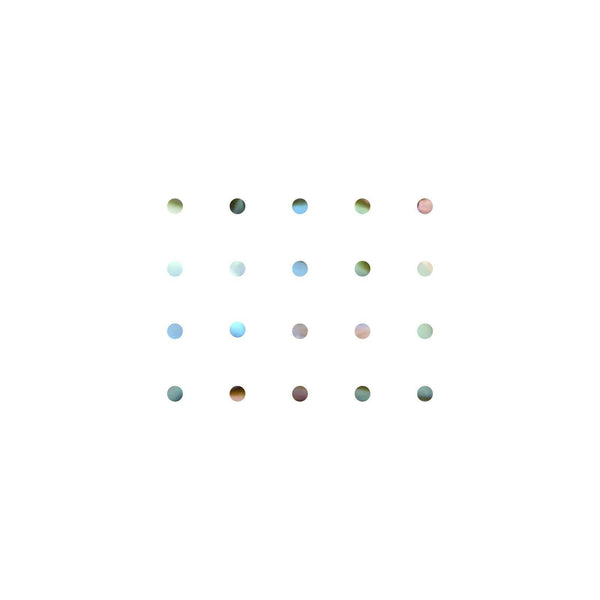 Abalone Shell Celluloid Dot Inlays - 5mm, Pack of 20, Circle