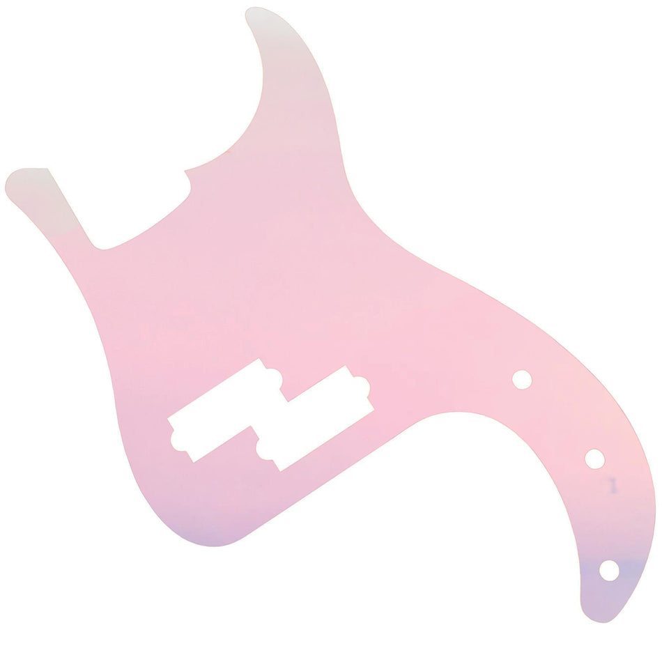 Iridescent Rainbow Acrylic Precision Bass Guitar Pickguard