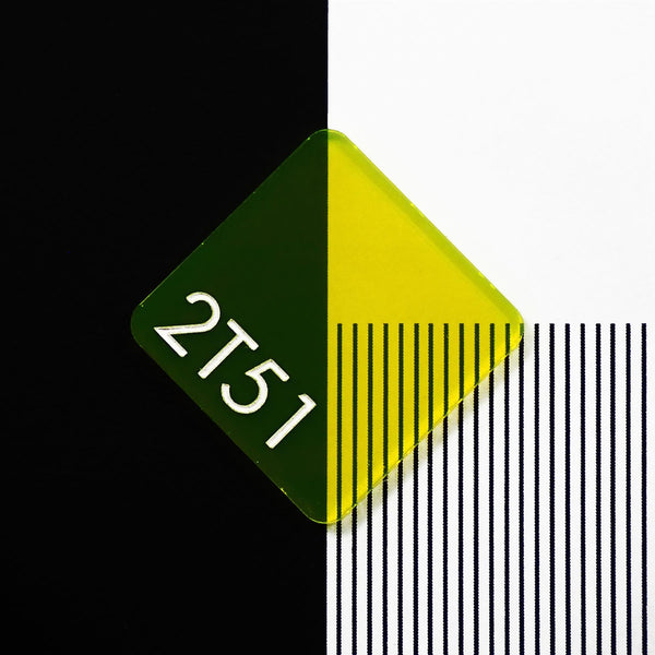2T51 Fluorescent Helios Yellow Cast Acrylic Sheet