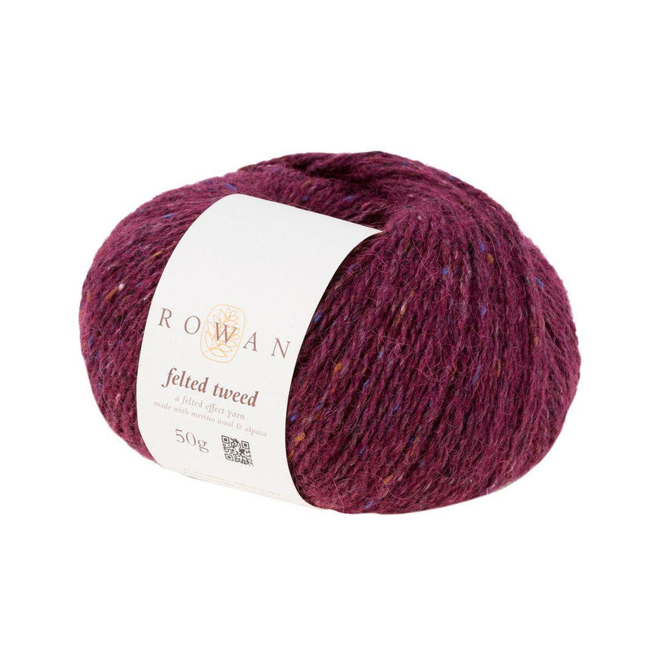 Felted Tweed Tawny 186 50% Wool 25% Alpaca 25% Viscose Yarn - 50g