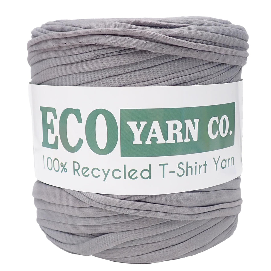Dark Grey Cotton T-Shirt Yarn - 120M, 700g