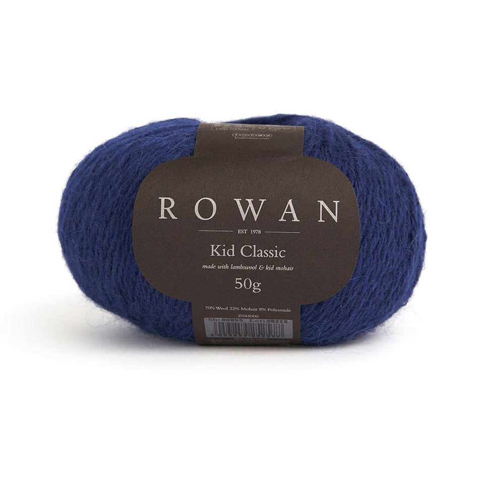 Kid Classic Navy 917 70% Wool 22% Mohair 8% Polyamide Yarn - 50g