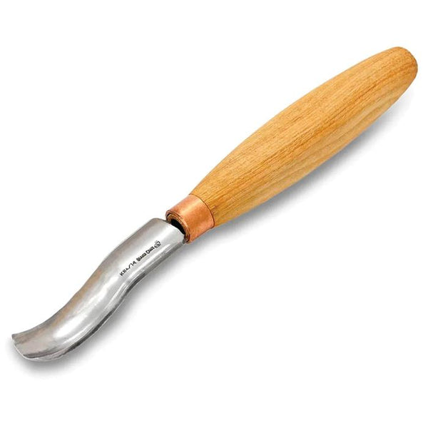K8A/14 Compact Short Bent Gouge. Sweep №8 (14mm)