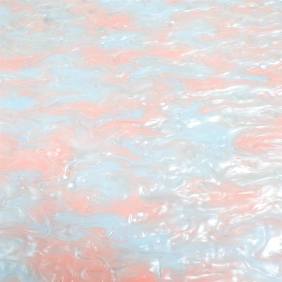 Blue, Pink Pearl Acrylic Sheet - 1000x600x3mm