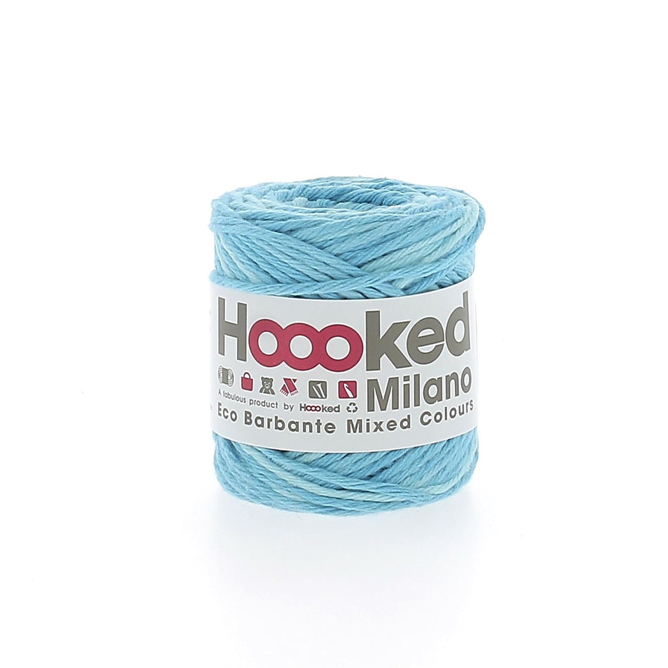 M901 Eco Barbante Milano Peppermint Freeze Cotton Mixed Yarn - 50M, 50g