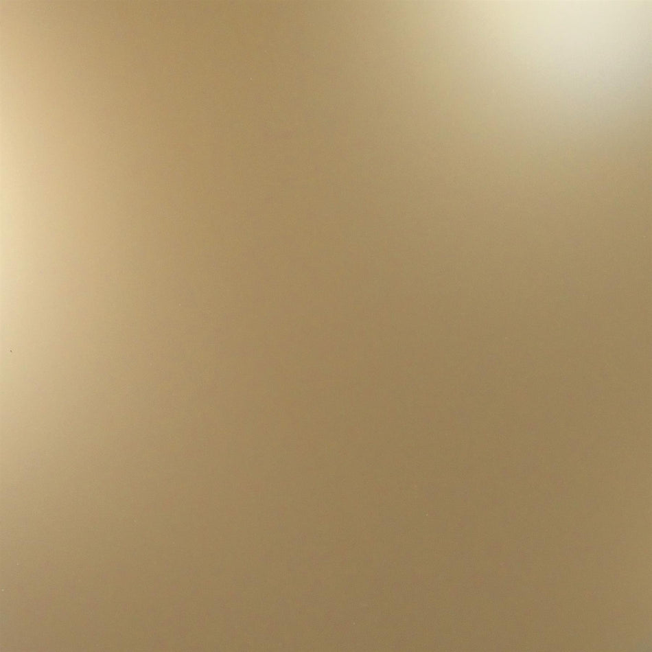 Light Gold Satin Metallic Acrylic Sheet - 150x125x3mm