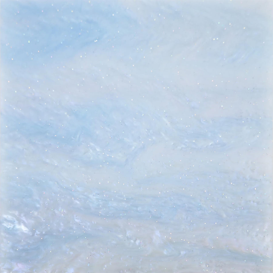 Steel Blue Glittering Smoky Cast Acrylic Sheet (3mm thick)