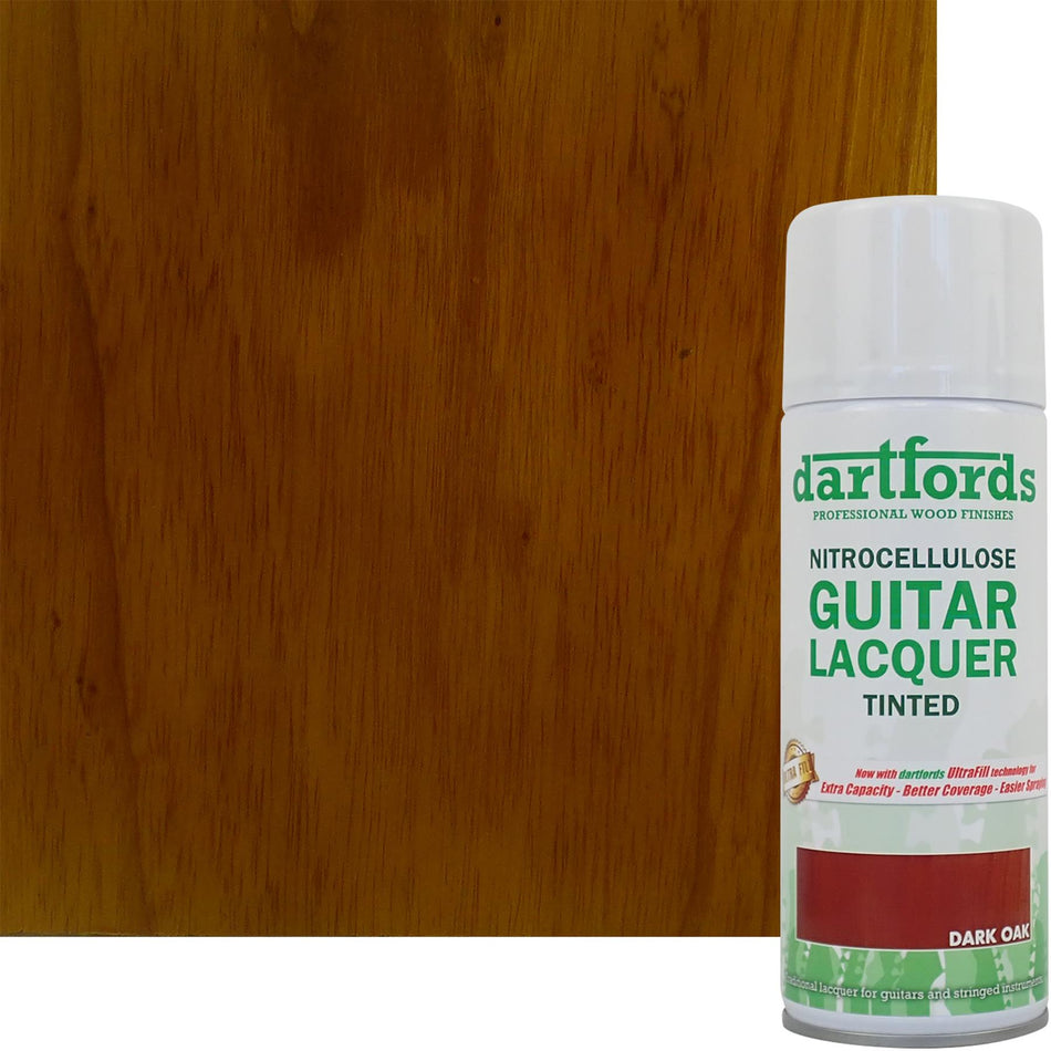 Dark Oak Nitrocellulose Guitar Lacquer - 400ml Aerosol