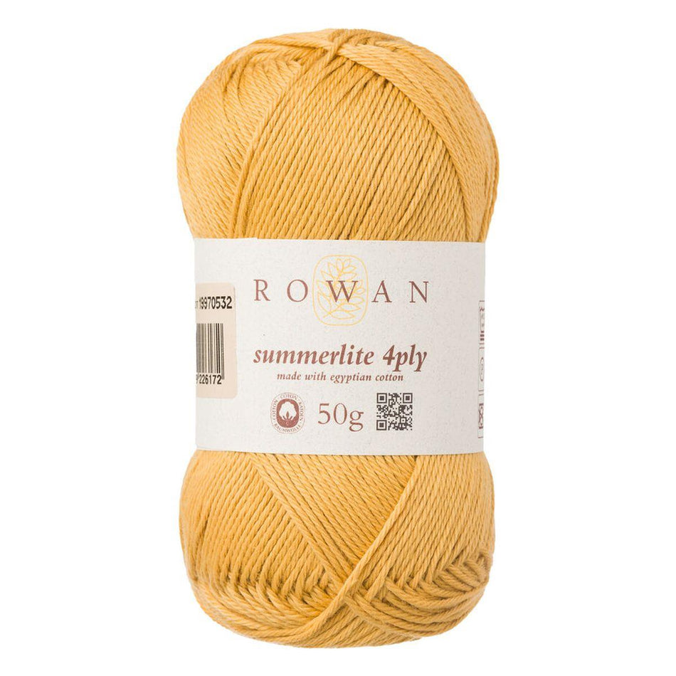 Summerlite 4Ply T.O.Gold 439 100% Cotton Yarn - 50g