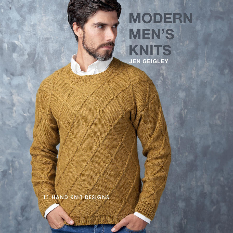 MODERN MENS KNITS BY JEN GEIGLEY Book