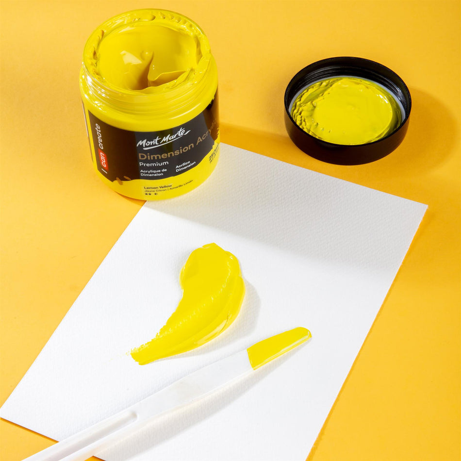 PMDA2505 Lemon Yellow Dimension Acrylic - 250ml