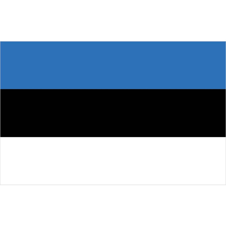 Estonia Flag Waterslide Decal