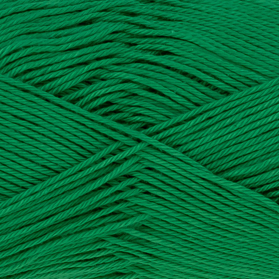 1263465 Giza Cotton 4Ply Christmas Green Yarn - 158M, 50g