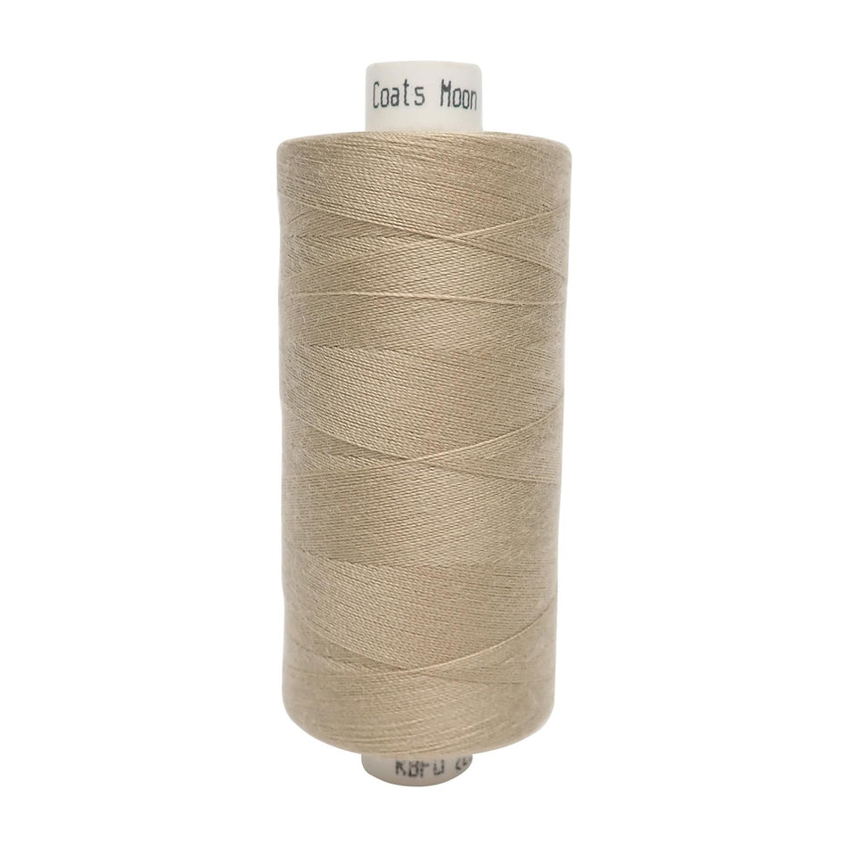 M0108 Beige Spun Polyester Sewing Thread - 1000M